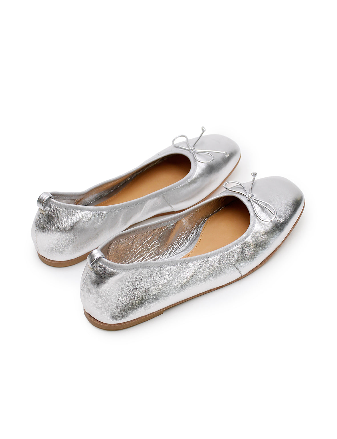 Ballet Flat - Silver