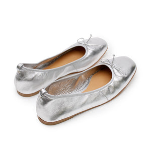 Ballet Flat - Silver