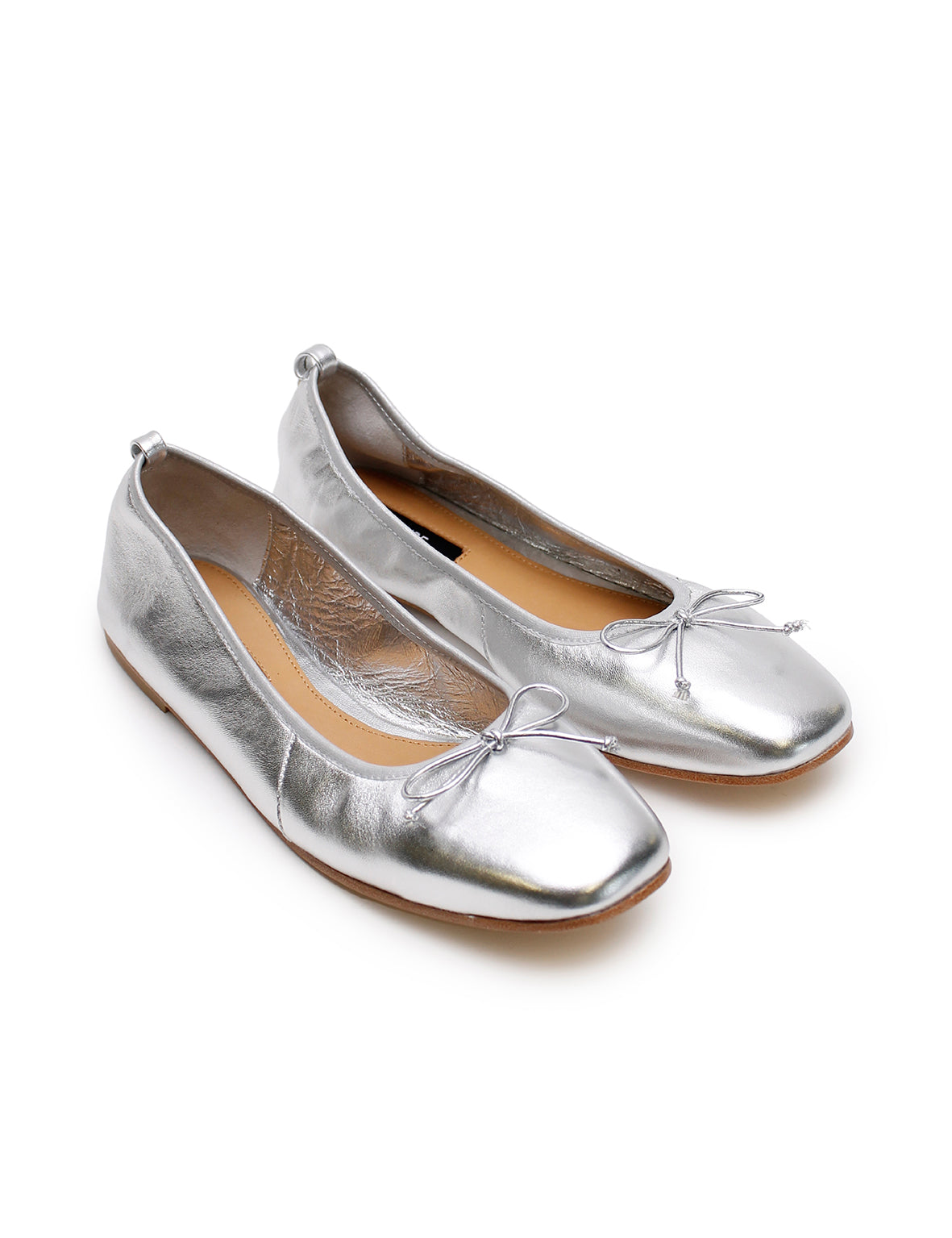 Ballet Flat - Silver