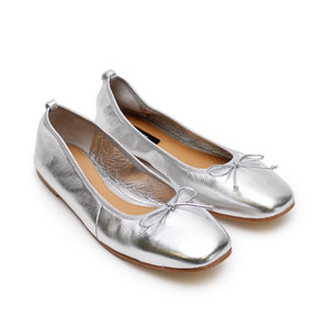 Ballet Flat - Silver