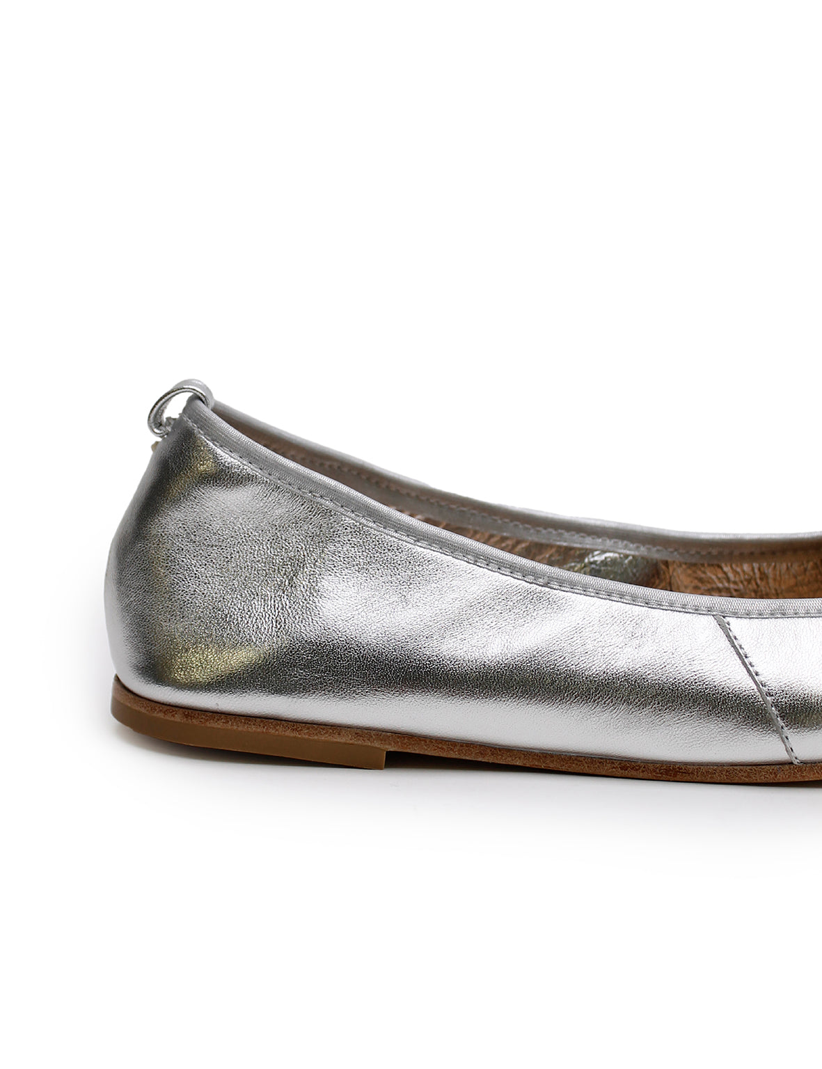 Ballet Flat - Silver