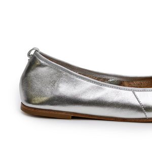 Ballet Flat - Silver