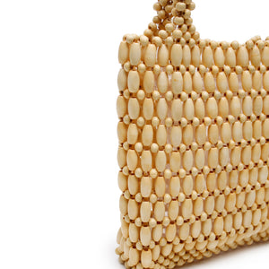 Beaded Bag - Natural