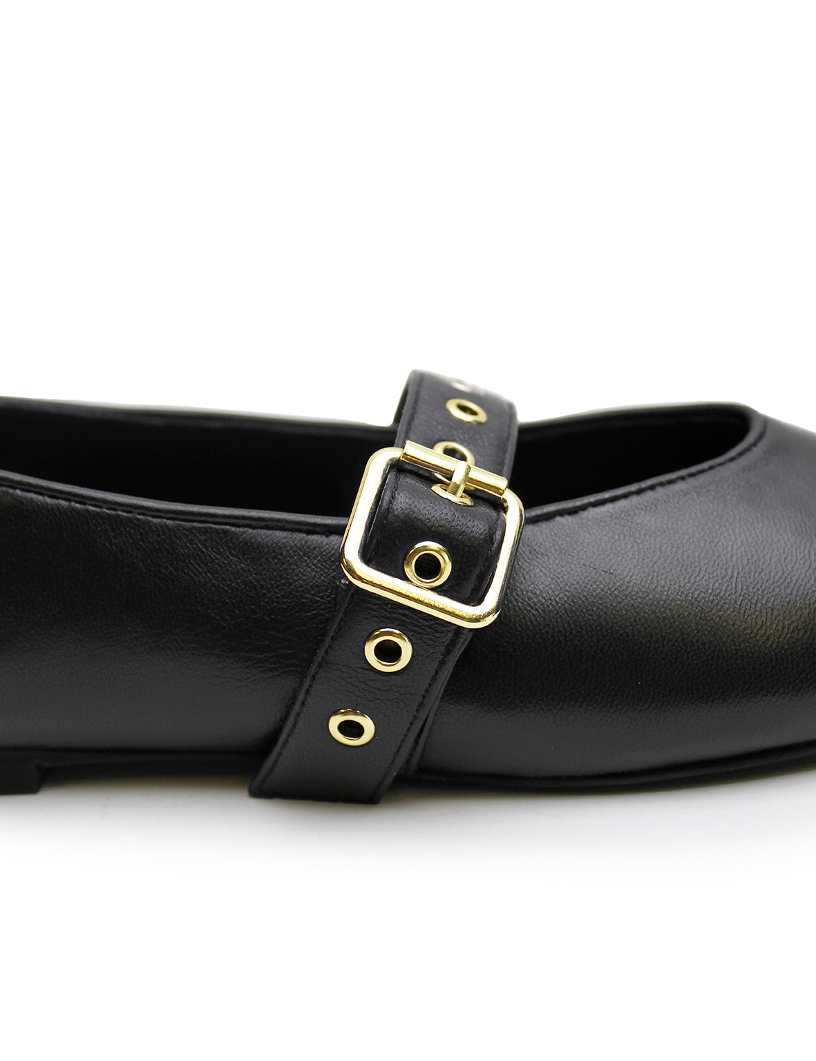 Eilwen Ballet Flat - Black/Gold