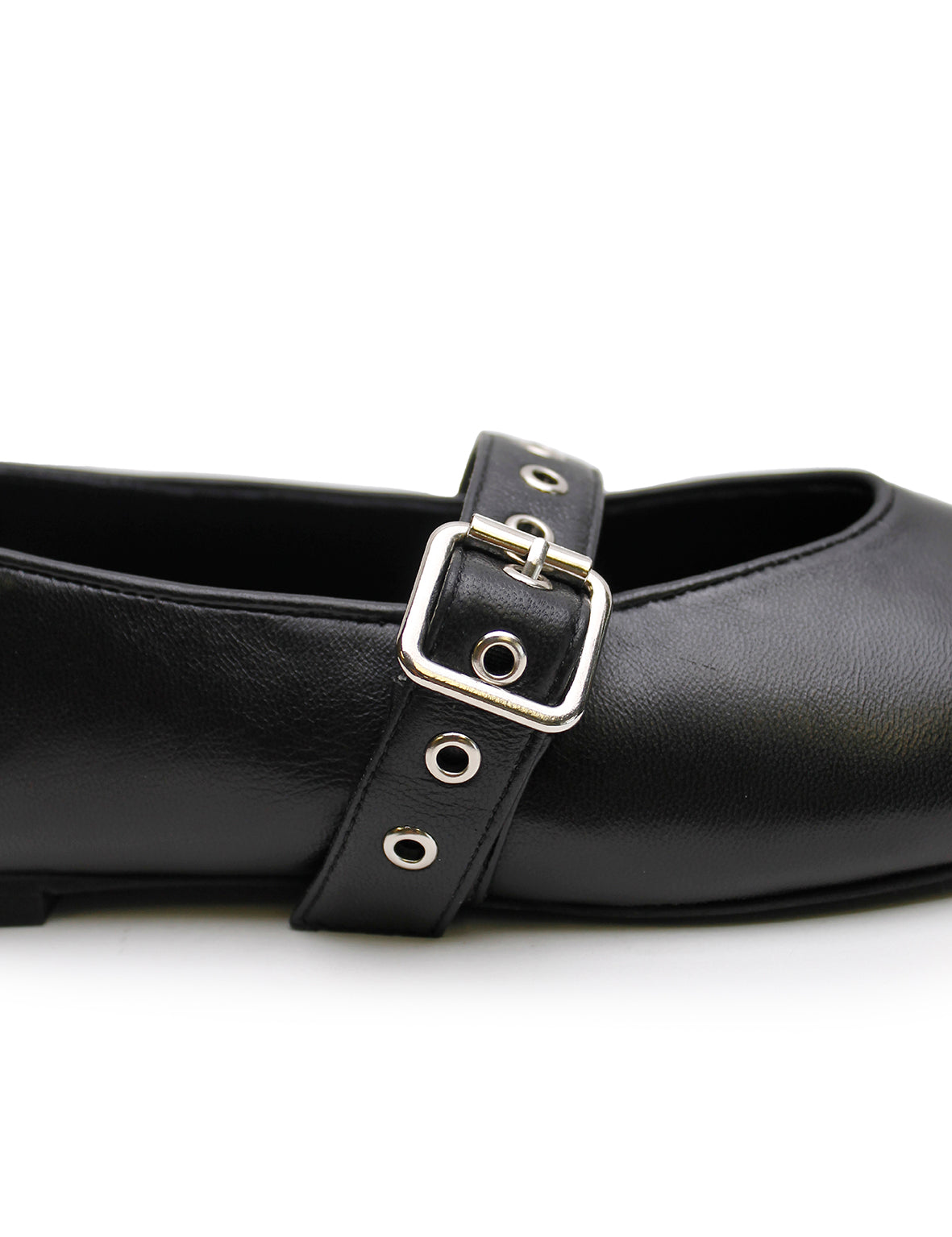 Eilwen Ballet Flat - Black/Silver