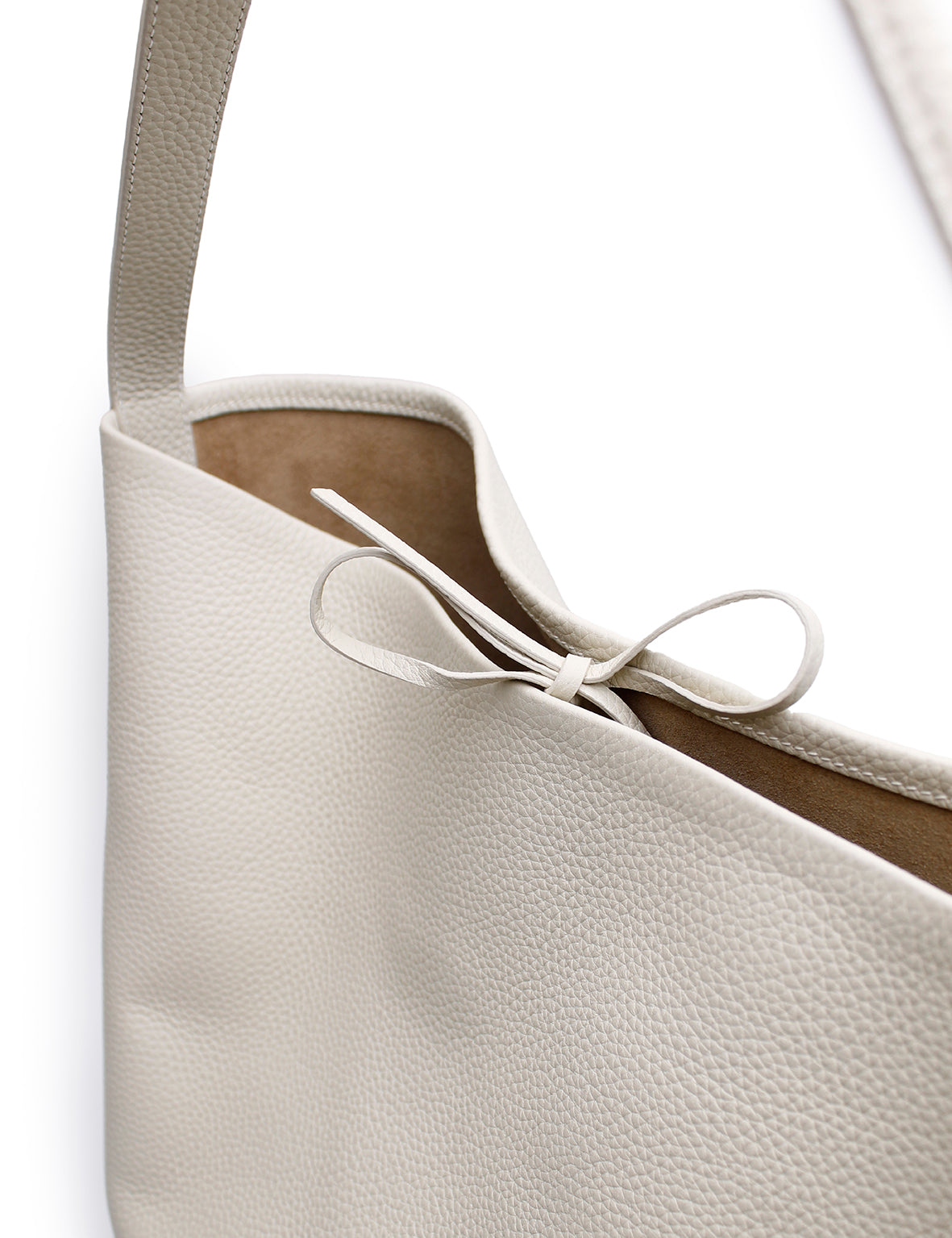 Everyday Bag XL - Milk Pebbled Leather