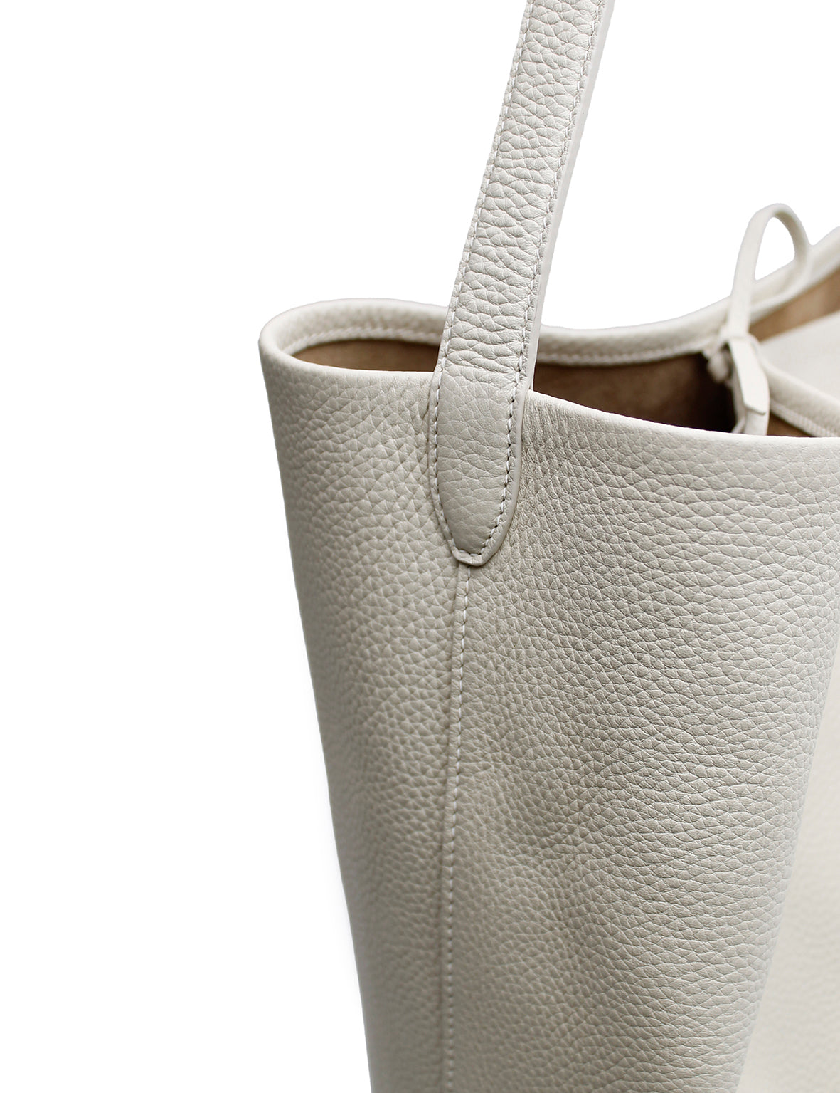 Everyday Bag XL - Milk Pebbled Leather