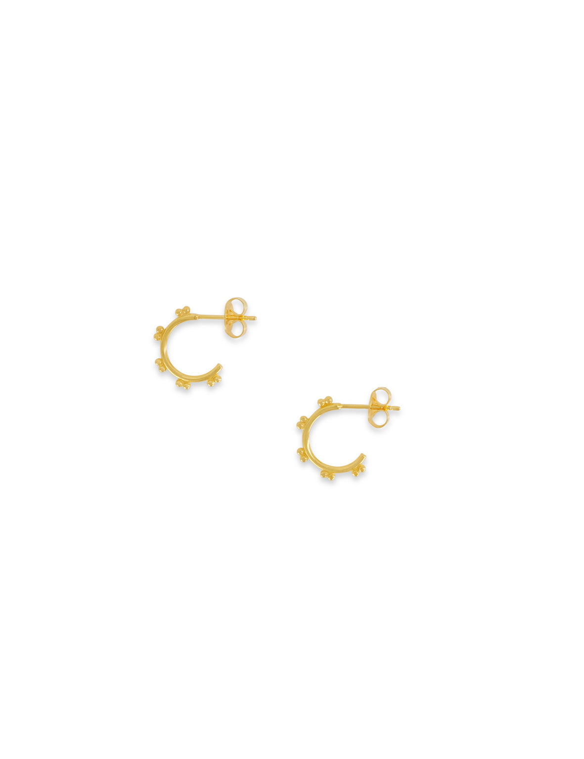 Hoop Stud - Gold