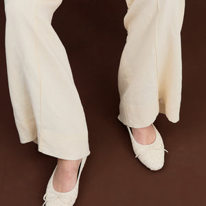 Kitty Ballet Flat - Cream