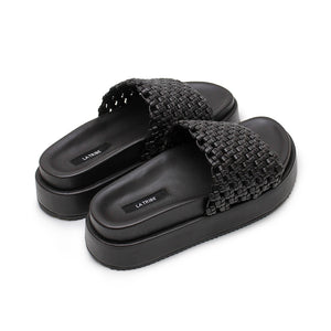 Knotted Platform Slide - Pepper