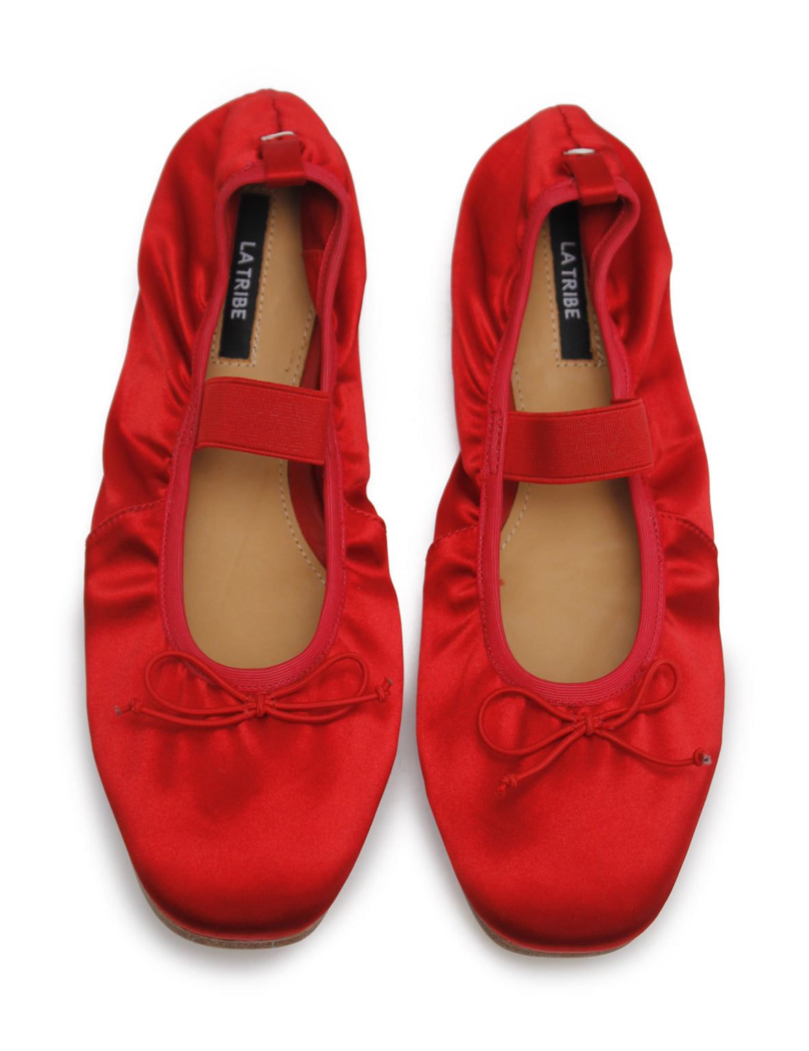 Ballet Flat - Chilli Satin