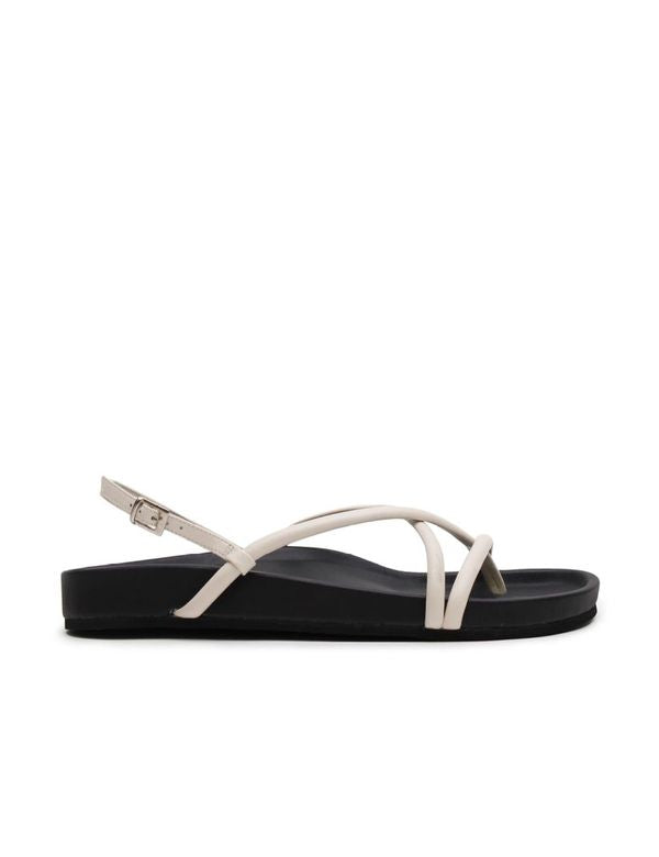 Tube Sandal - Tofu/Black