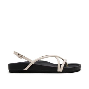 Tube Sandal - Tofu/Black