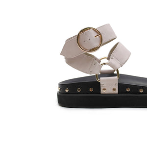 Studded Sandal - Mist