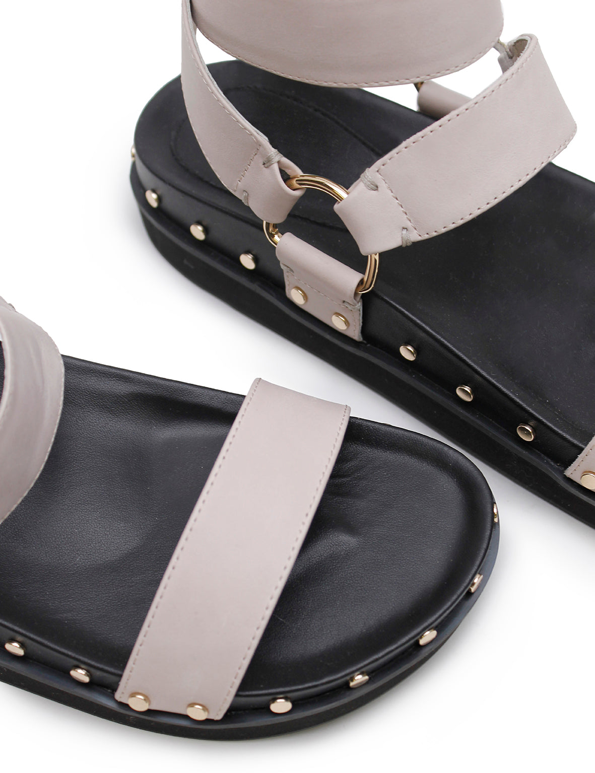 Studded Sandal - Mist