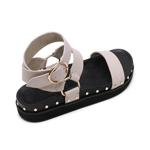 Studded Sandal - Mist