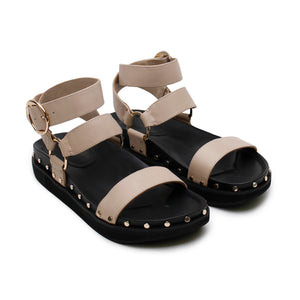 Studded Sandal - New Nude