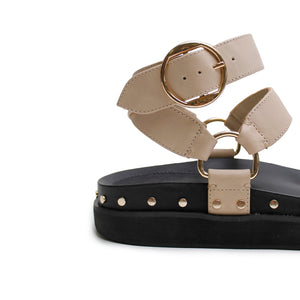 Studded Sandal - New Nude