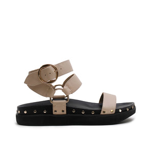 Studded Sandal - New Nude