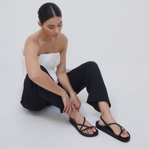 Tube Sandal - Black