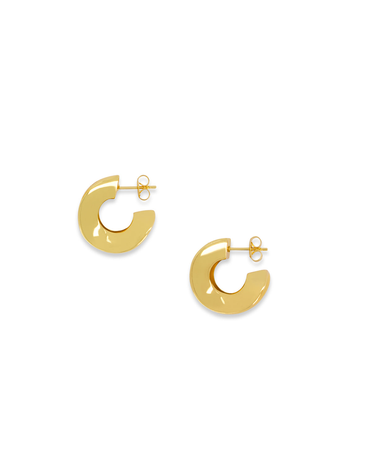 Wishbone Earring - Gold