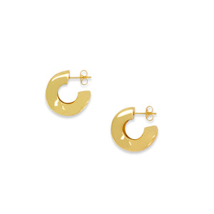 Wishbone Earring - Gold