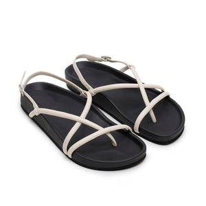 Tube Sandal - Tofu/Black