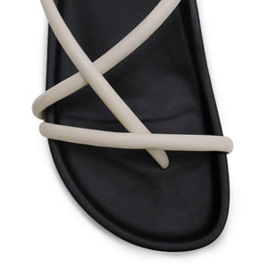 Tube Sandal - Tofu/Black